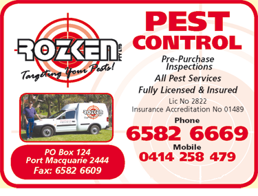 Rozken Pest Services Port Macquarie